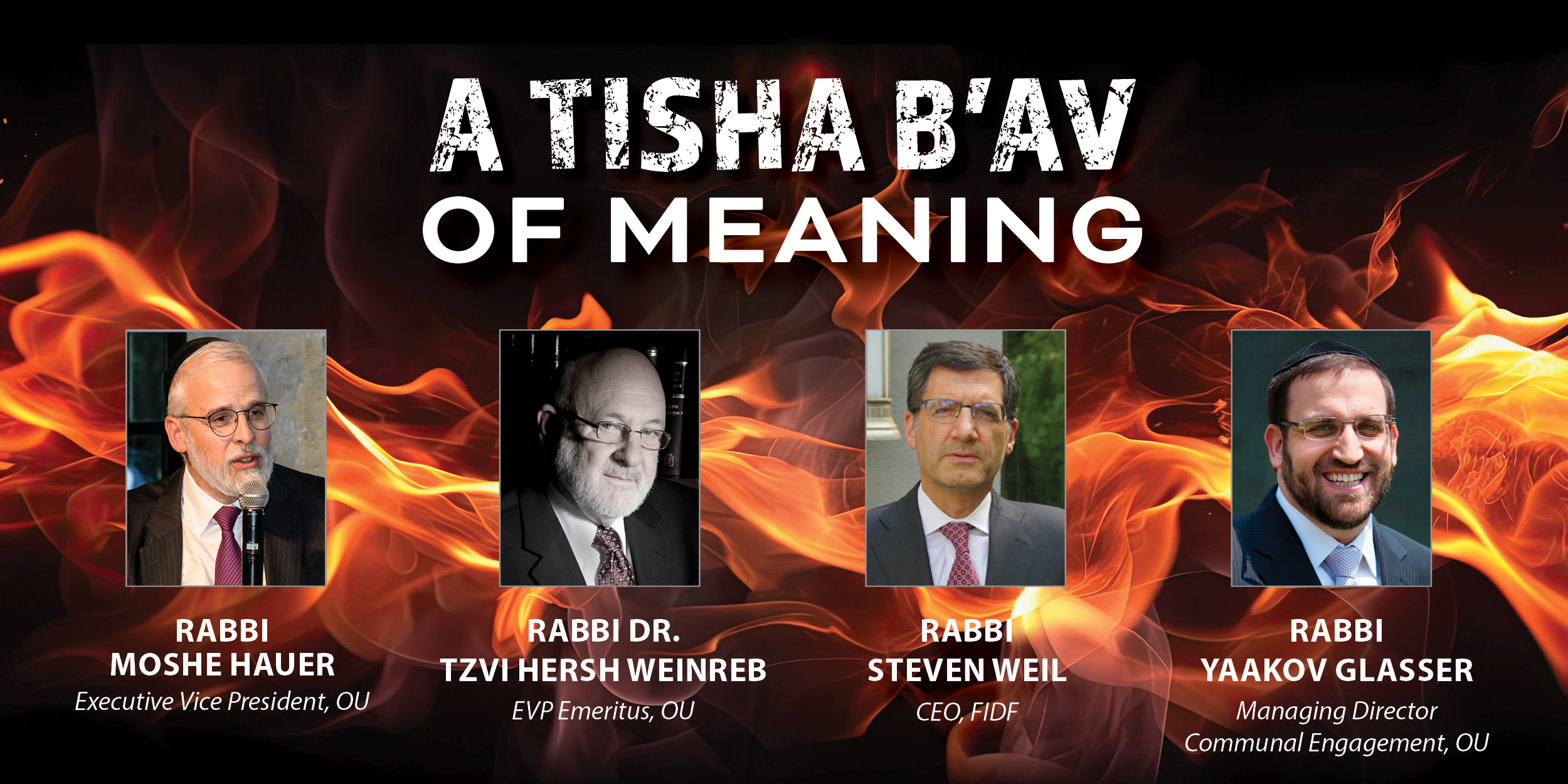 A Tisha BAv of Meaning