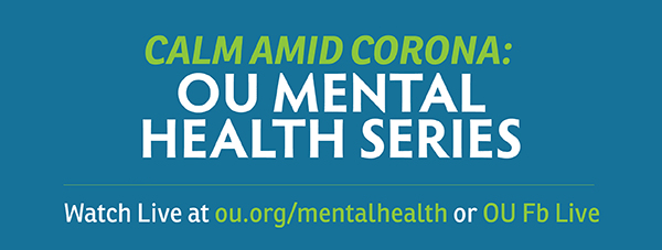 Calm Amid Corona - OU Mental Health Series