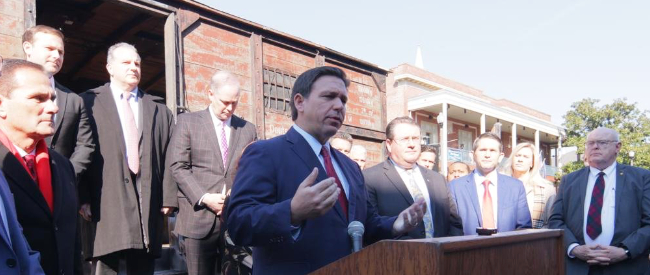 Gov. DeSantis, Florida Legislators Speak Out Against Antisemitism and Hate at Southern NCSY Hate Ends Now Holocaust Exhibit