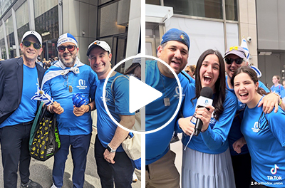 We were proud to stand with Israel and share our Jewish pride with the world at the Israel Day on Fifth Parade.