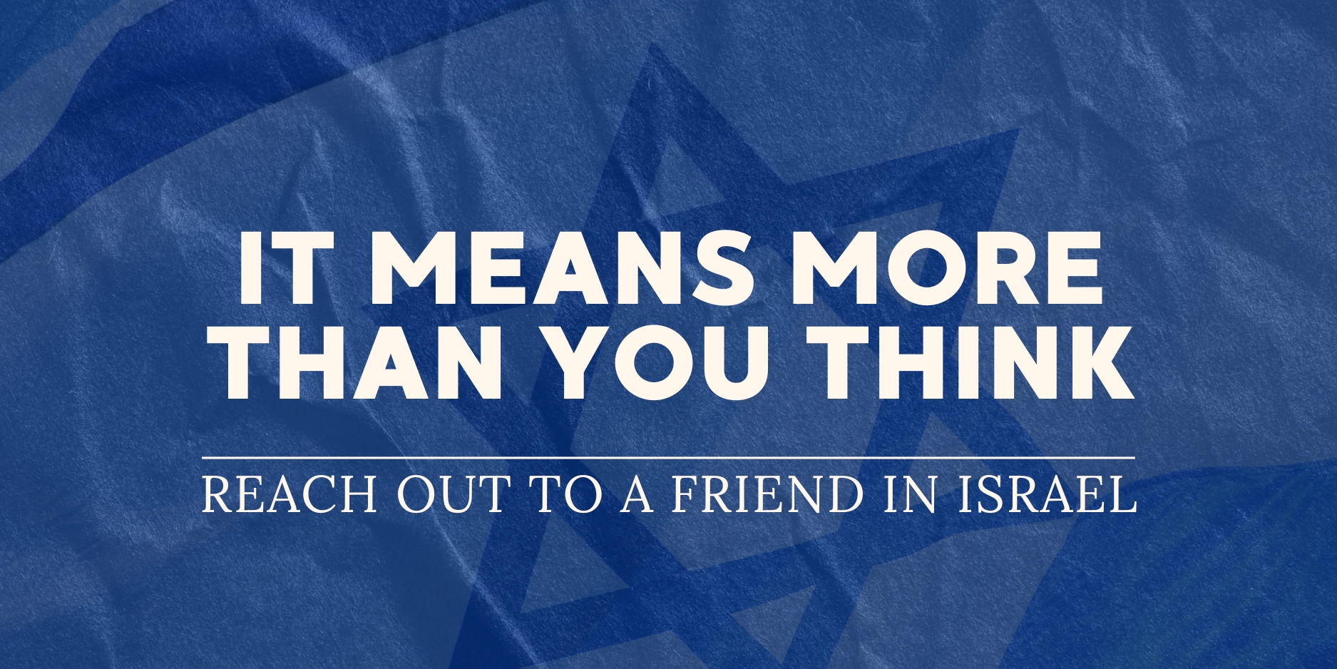 Sometimes It's the Small Gestures That Mean the Most