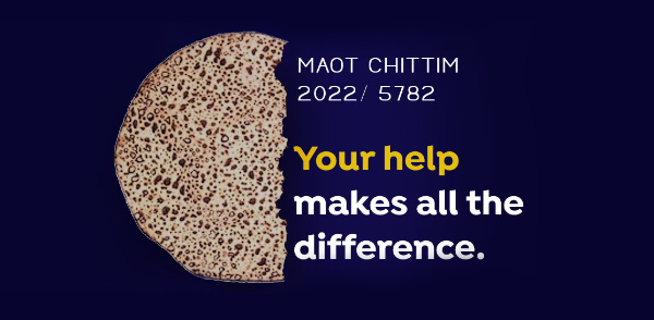 Maos Chitim 2022/5782—Help Those in Need Today