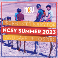 Final Week to Pre-Register for NCSY/JSU Summer 2023