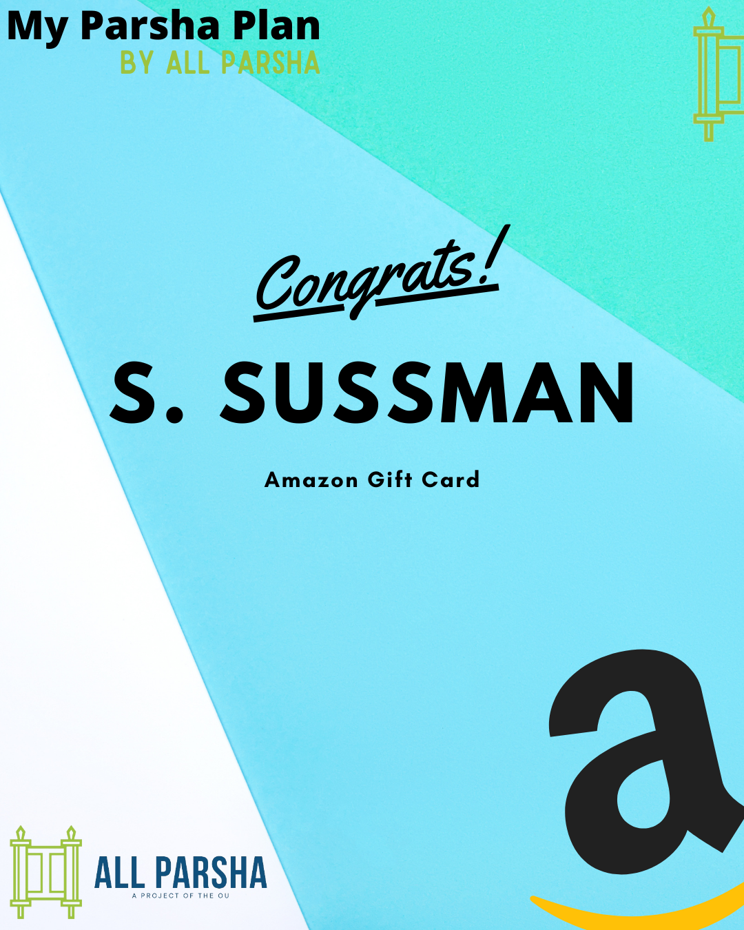 Congrats To S. Sussman