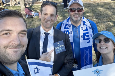 Photo gallery from the #marchforisrael rally: Swipe through to find your friends																													