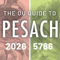 Download the OU Guide to Pesach