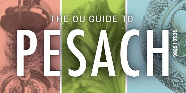 Download the OU Guide to Pesach