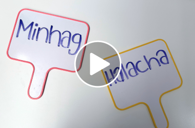 Minhag or Halacha, Yom Tov edition – put your knowledge to the test!																																	