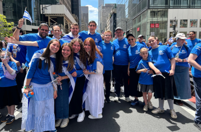 Our OU family was privileged to join thousands in support of Israel at this year’s Israel Day on 5th Parade.
