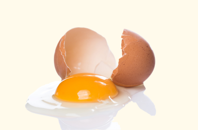If you cracked an egg into cake batter before checking it for blood spots, do you need to throw the batter out?
