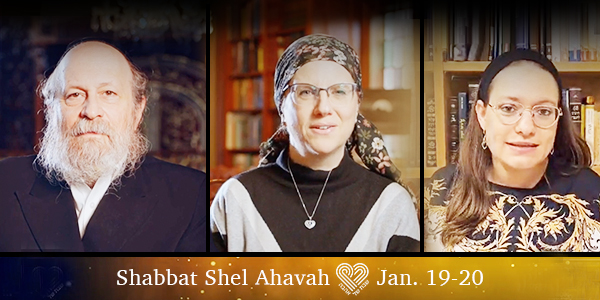 Shabbat Shel Ahavah – This Shabbat!