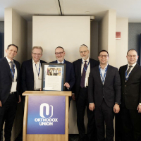 OU Hosts Delegates from Europe's Largest Orthodox Synagogue Movement