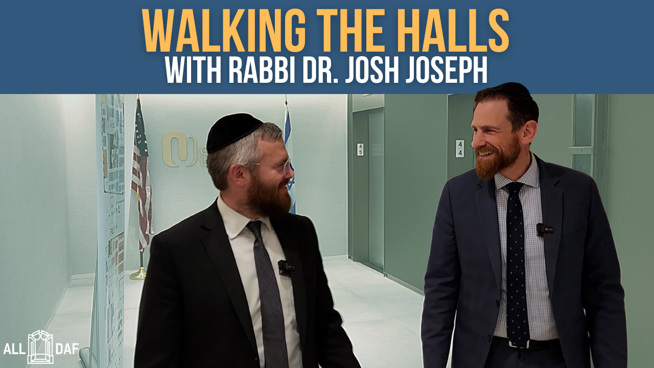 WATCH: Walking The Halls with OU's EVP Rabbi Dr. Josh Joseph 