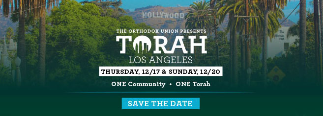 Torah LA - Save the Date! December 17 and December 20