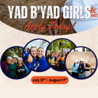 Introducing Yad B’Yad Girls: A Summer of Connection, Growth, and Belonging in Israel