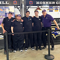 Baltimore Kosher Concession Stand Run by Yachad Attracts Hundreds of Sports Fans