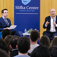 Inside JLIC Yales Historic Evening with Naftali Bennett