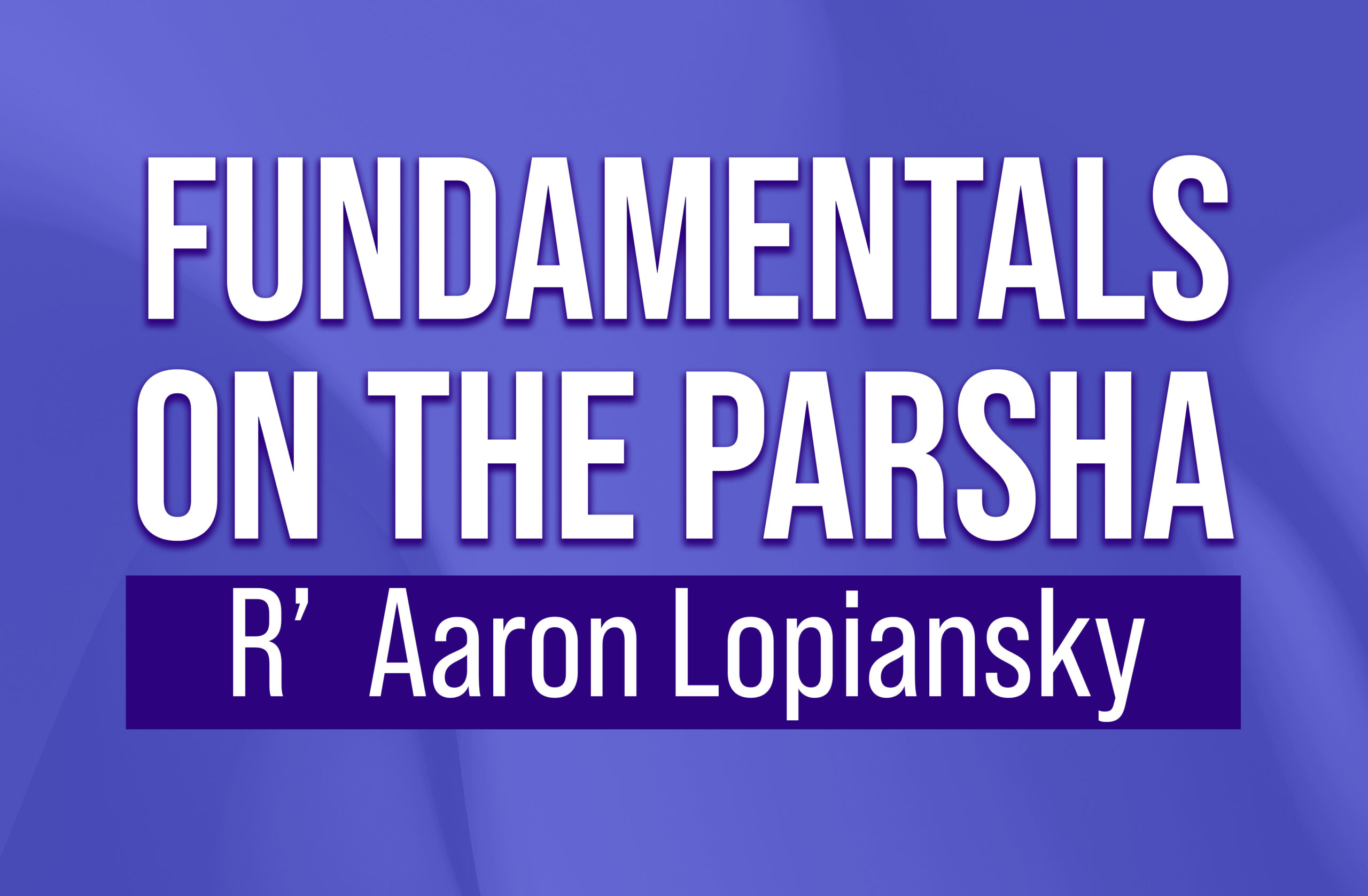 Rabbi Lopiansky - Different Dimensions of a Transgression