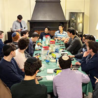 A Siyum in the Dining Room