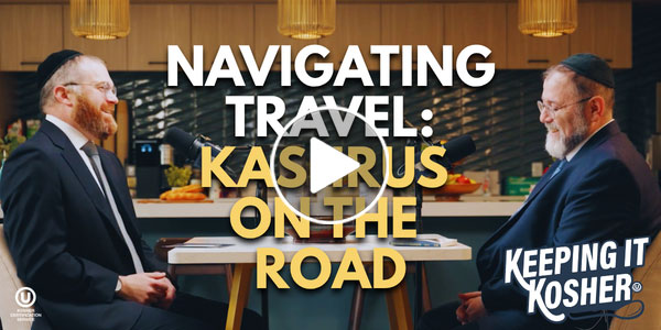 Navigating Travel: Kashrus on the Road