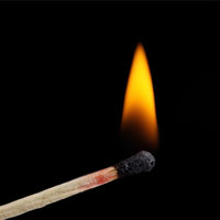 Extinguishing the Match After Lighting Shabbos Candles