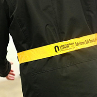 Put Safety First This High Holiday Season With the OU's Reflective Belts
