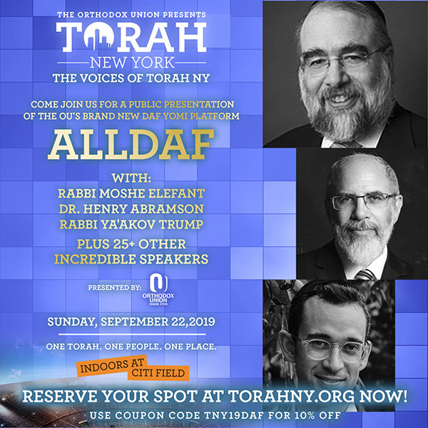 Torah New York - September 22