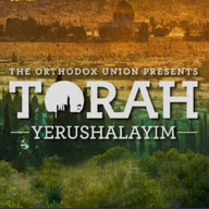 Register Now: Torah Yerushalayim—September 22-24