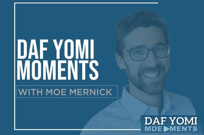 Featured Series: Daf Yomi Moements
