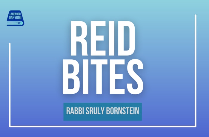 Reid Bites: Megillah 32