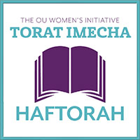 Torat Imecha Haftorah with Mrs. Michal Horowitz